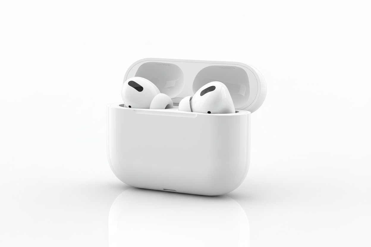 take out the airpods pro logo and take out the extra airpod on top